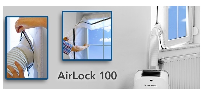 Trotec Airlock 100 těsnění oken
